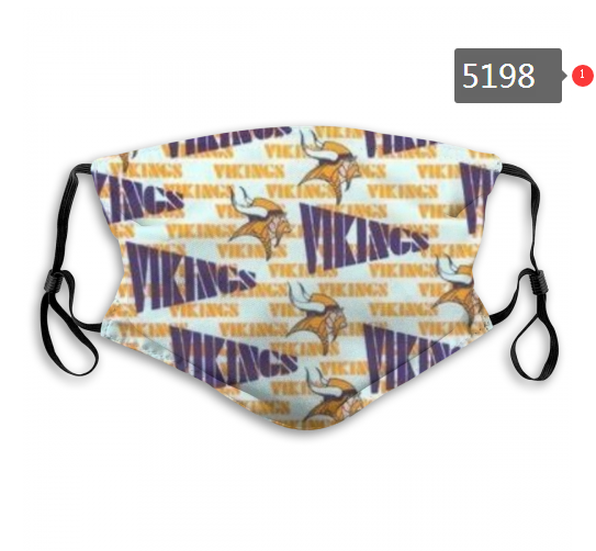 NFL Minnesota Vikings #3 Dust mask with filter